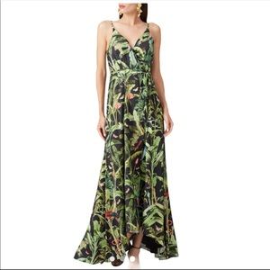 Hutch Printed Leah Rainforest Maxi Dress L